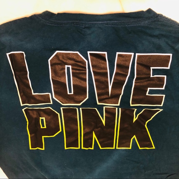 Pocketed Pink Brand Tee 2/$15 (Bundle to save) - Picture 2 of 6
